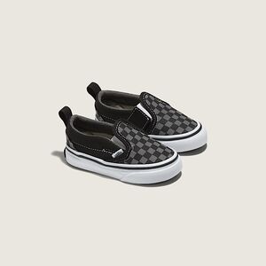Vans Classic Slip-On V Checkerboard Shoe (Toddler Size 5)